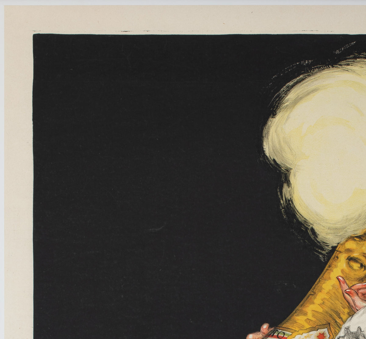 Fiorino 1922 Asti Spumante French Beverage Advertising Poster, Jean Dylen - detail