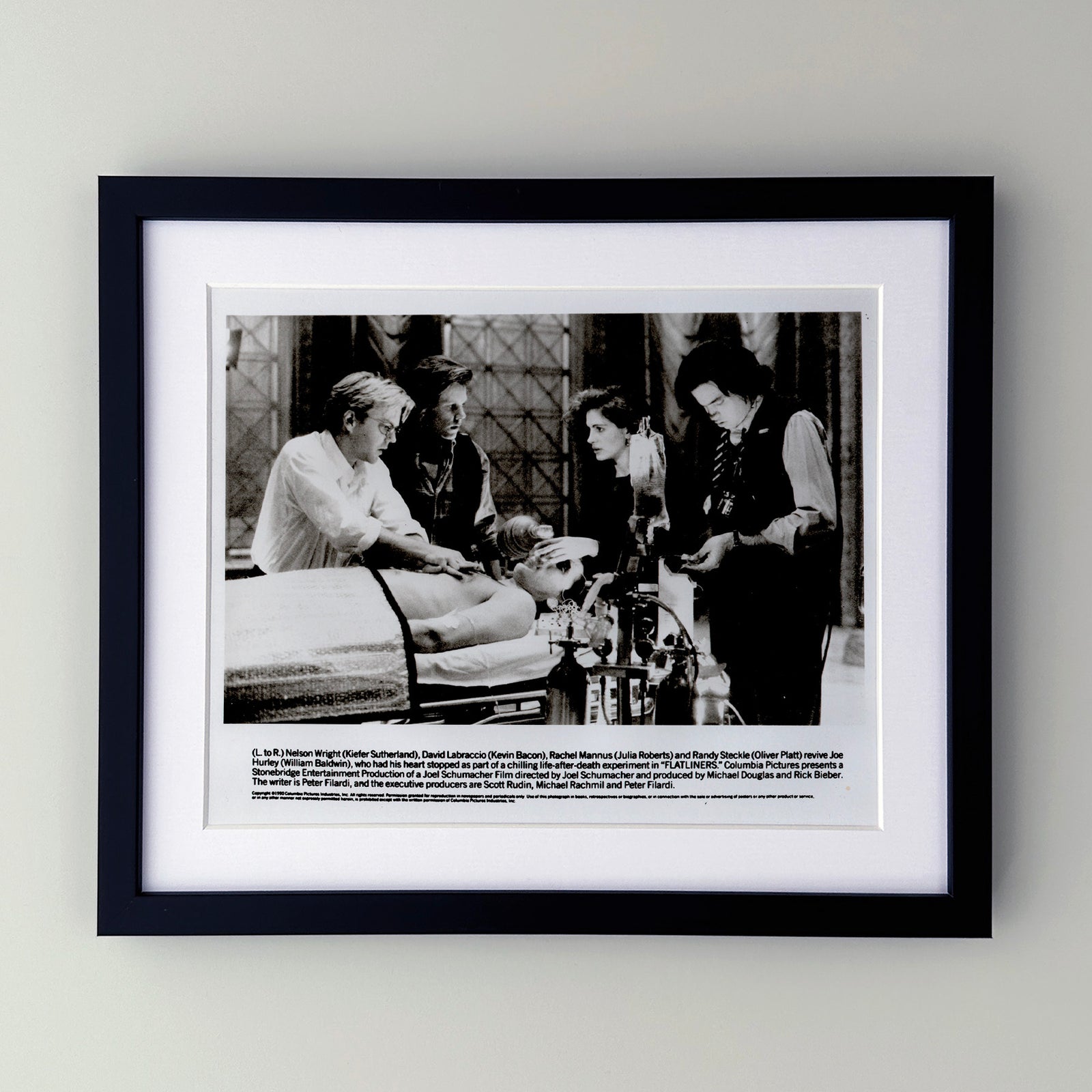 Flatliners 1990 Film Movie Press Publicity Still Framed