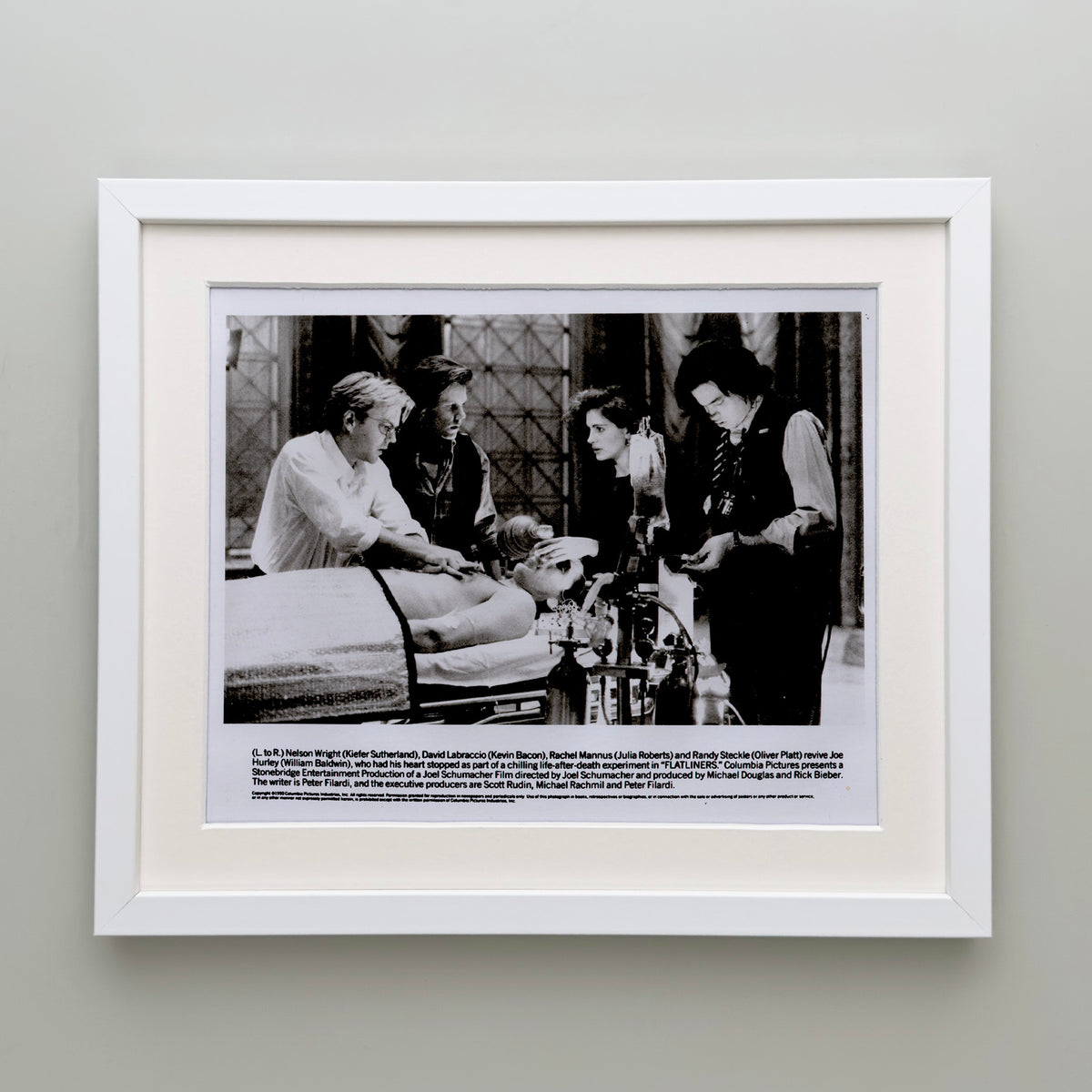 Flatliners 1990 Film Movie Press Publicity Still Framed