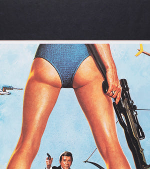 for your eyes only quad 1981 uk quad film movie poster brian bysouth - detail