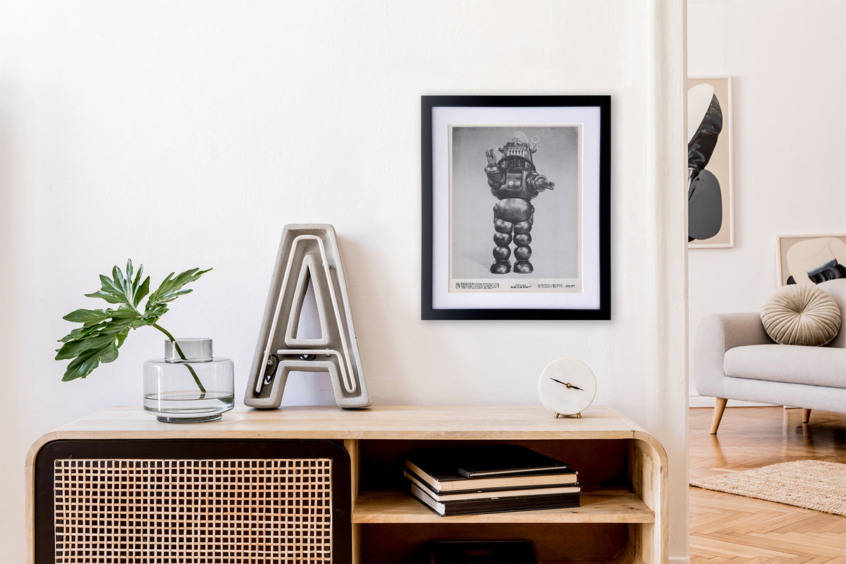 Forbidden Planet 1956 Film Movie Lobby Card Framed