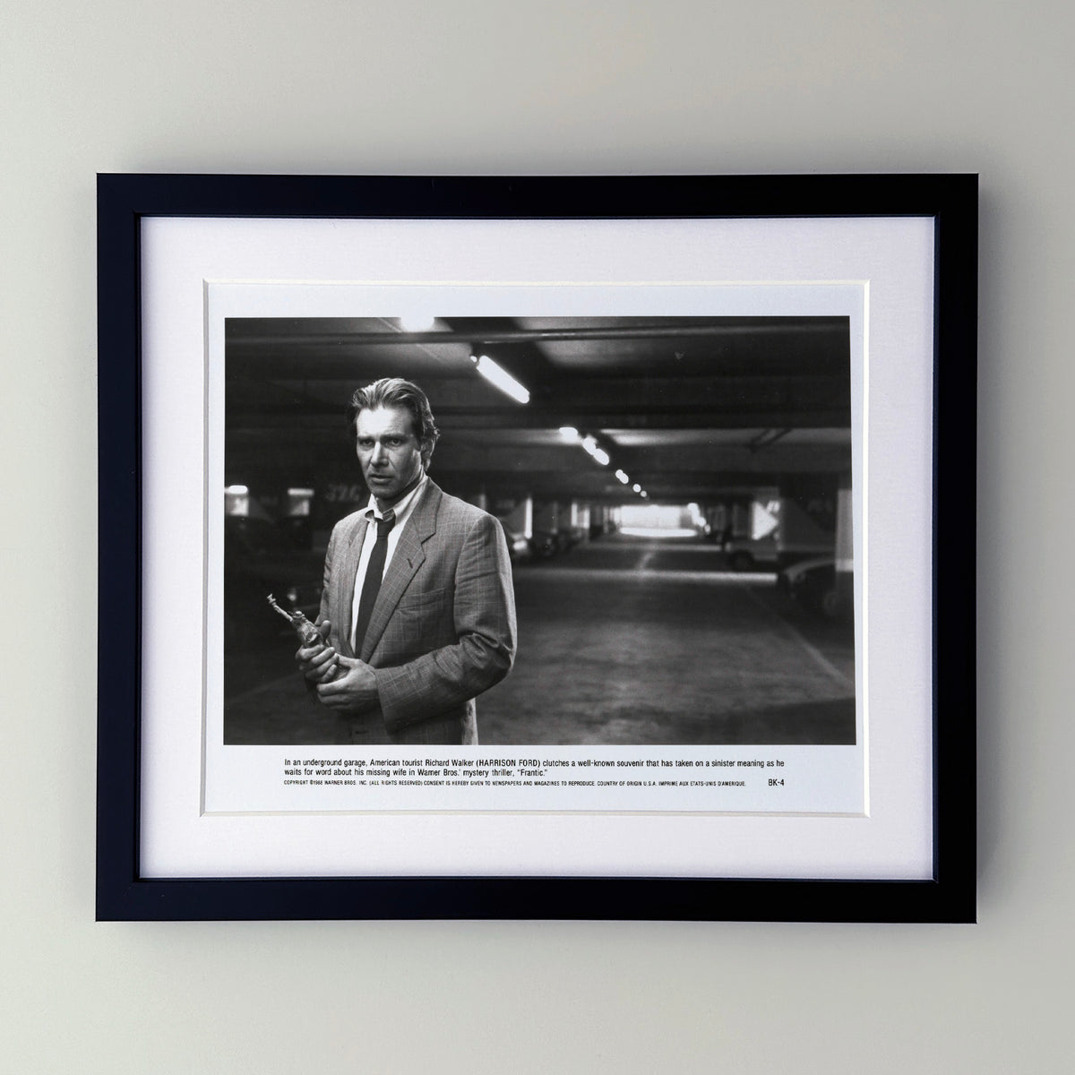 Frantic 1988 Publicity Film Movie Press Still Framed