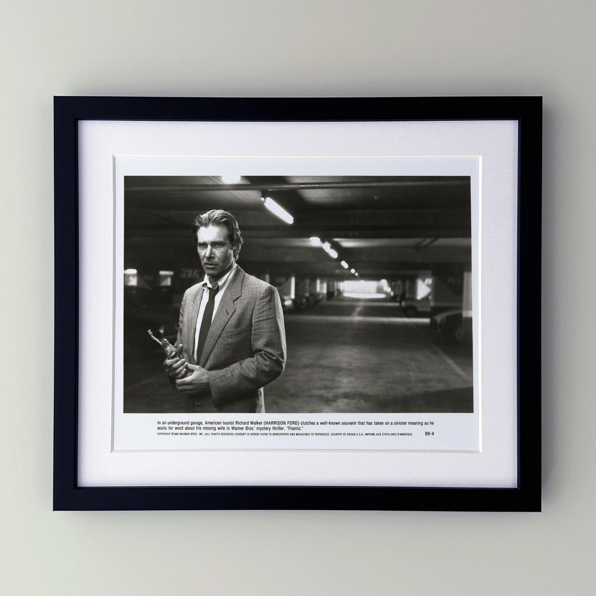 Frantic 1988 Press Publicity Film Movie Still - Framed