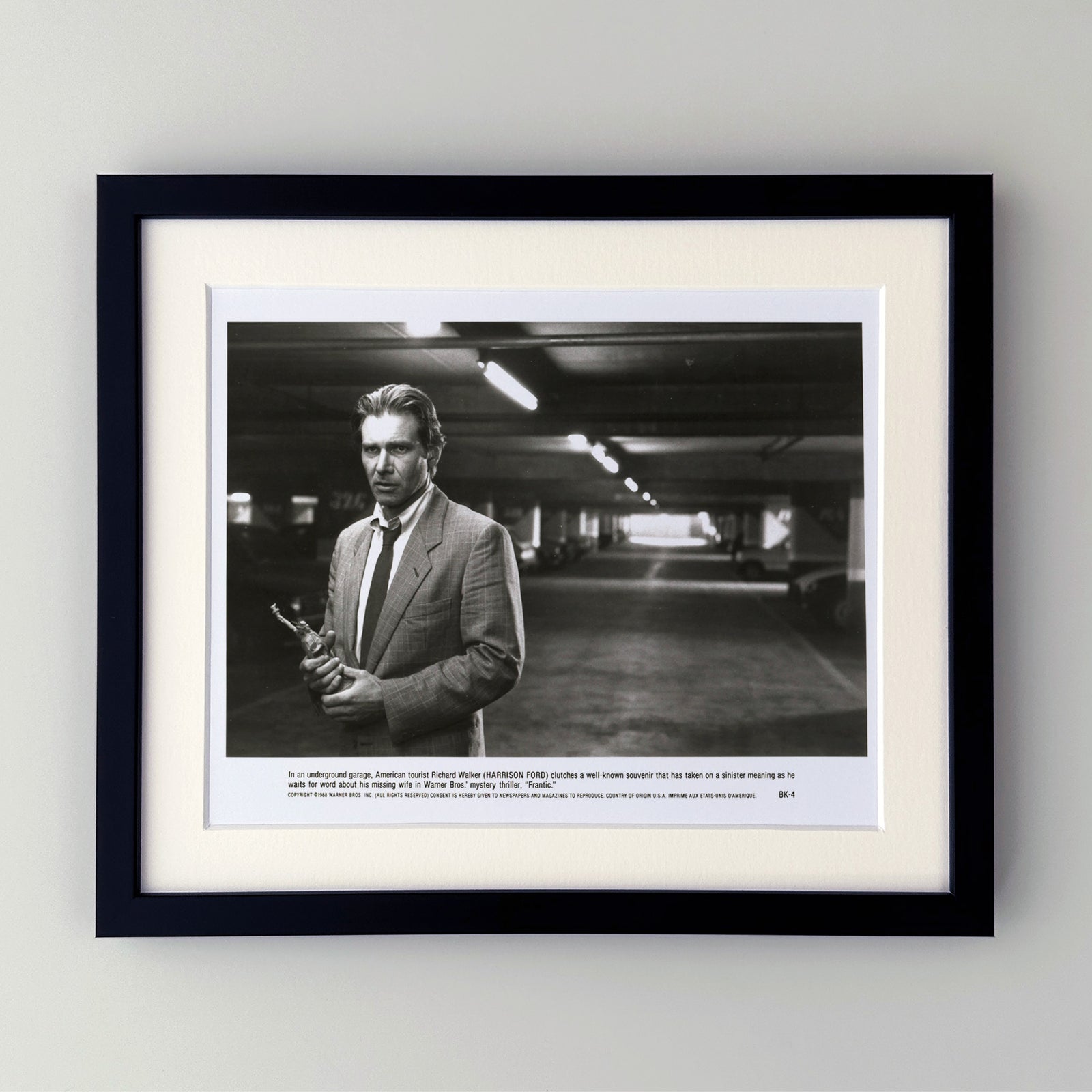 Frantic 1988 Press Publicity Film Movie Still - Framed