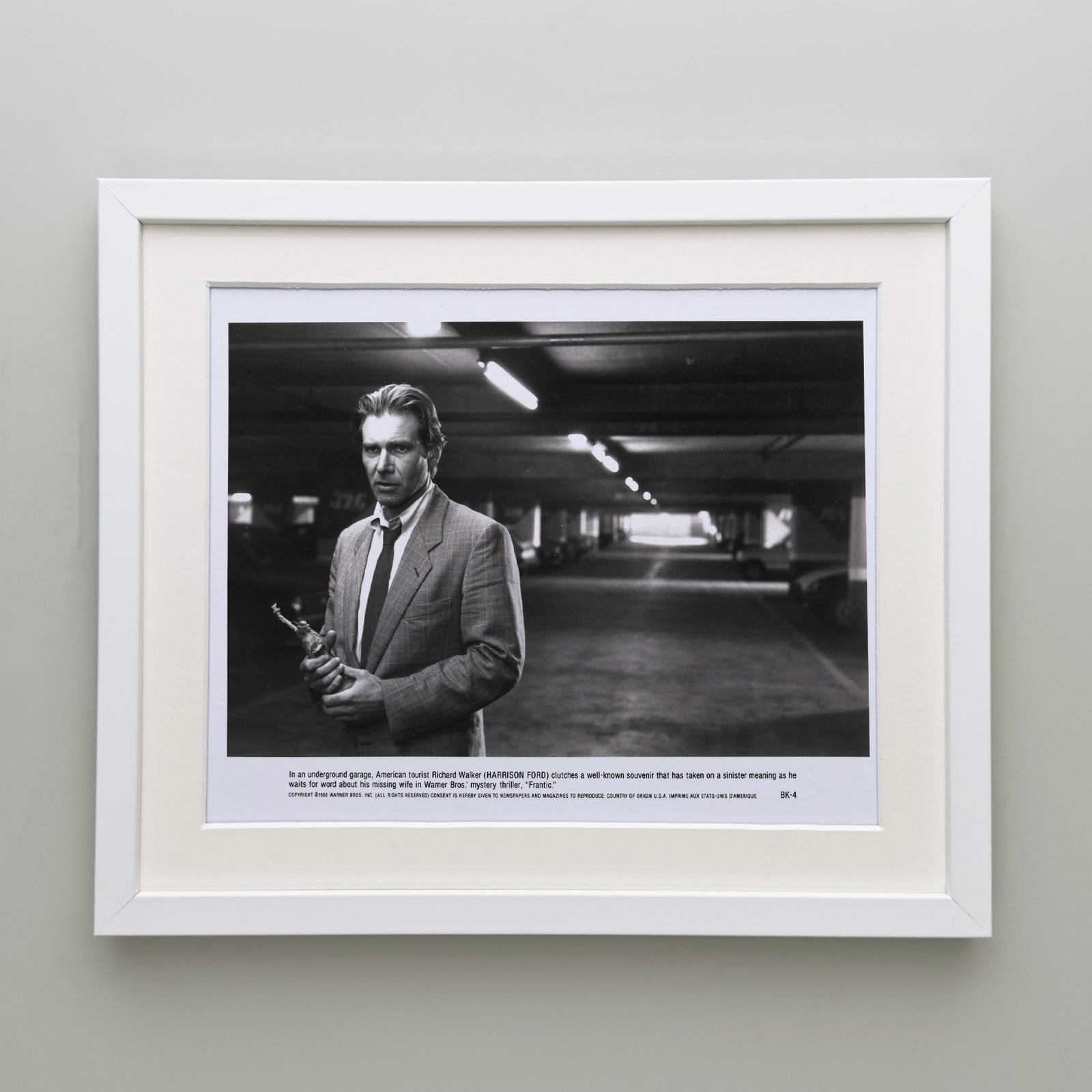 Frantic 1988 Publicity Film Movie Press Still Framed