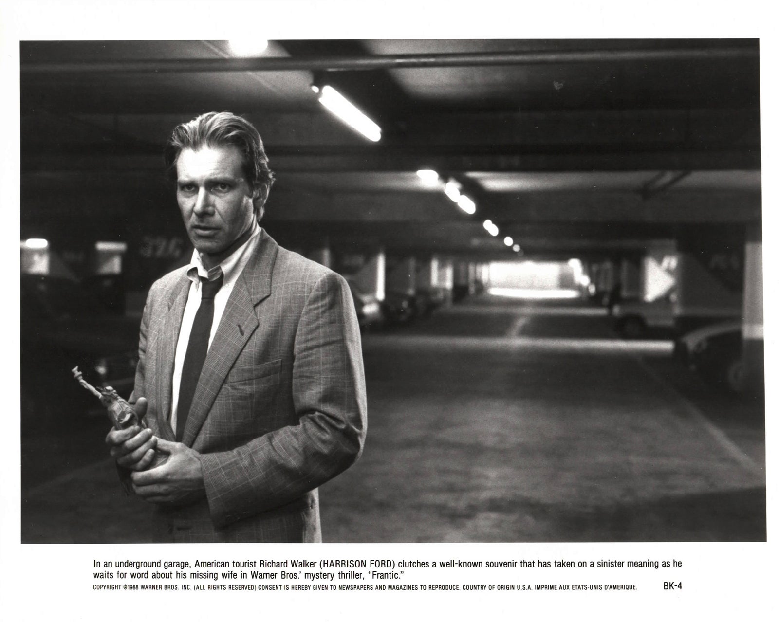 Frantic 1988 Press Publicity Film Movie Still