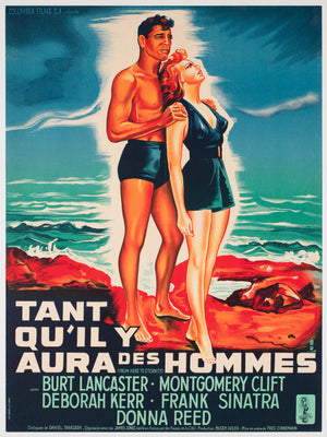 From Here to Eternity 1953 French Moyenne Film Movie Poster, Constantin Belinsky