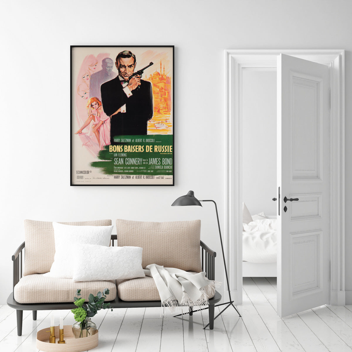 From Russia With Love 1964 French Moyenne Film Movie Poster, Boris Grinsson 