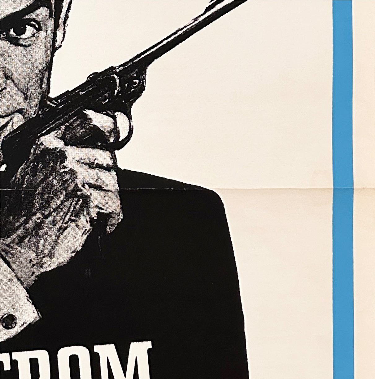 From Russia With Love 1964 UK Double Crown Style B Film Poster - detail