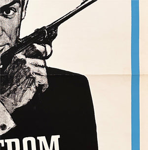 From Russia With Love 1964 UK Double Crown Style B Film Poster - detail