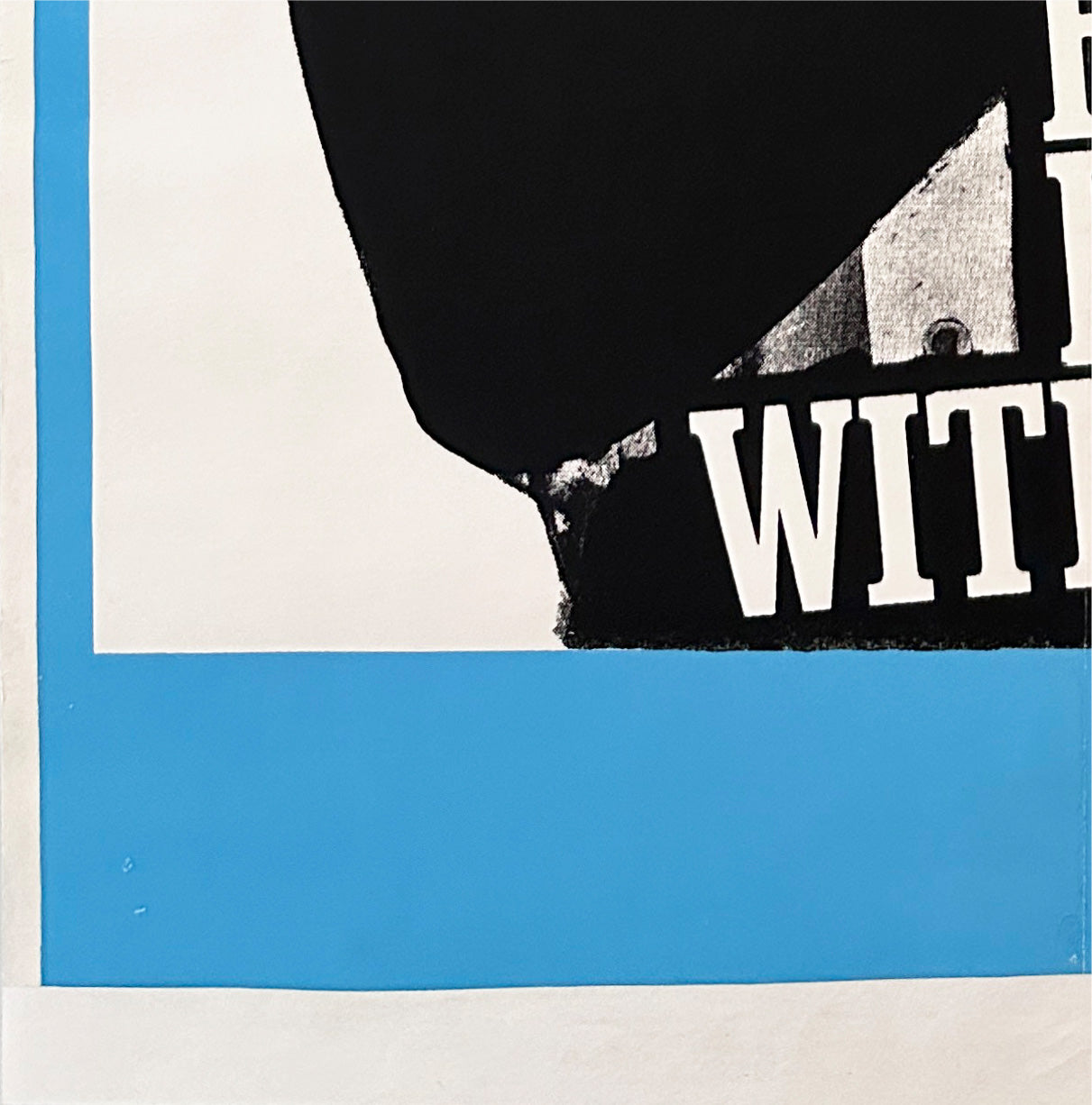 From Russia With Love 1964 UK Double Crown Style B Film Poster - detail