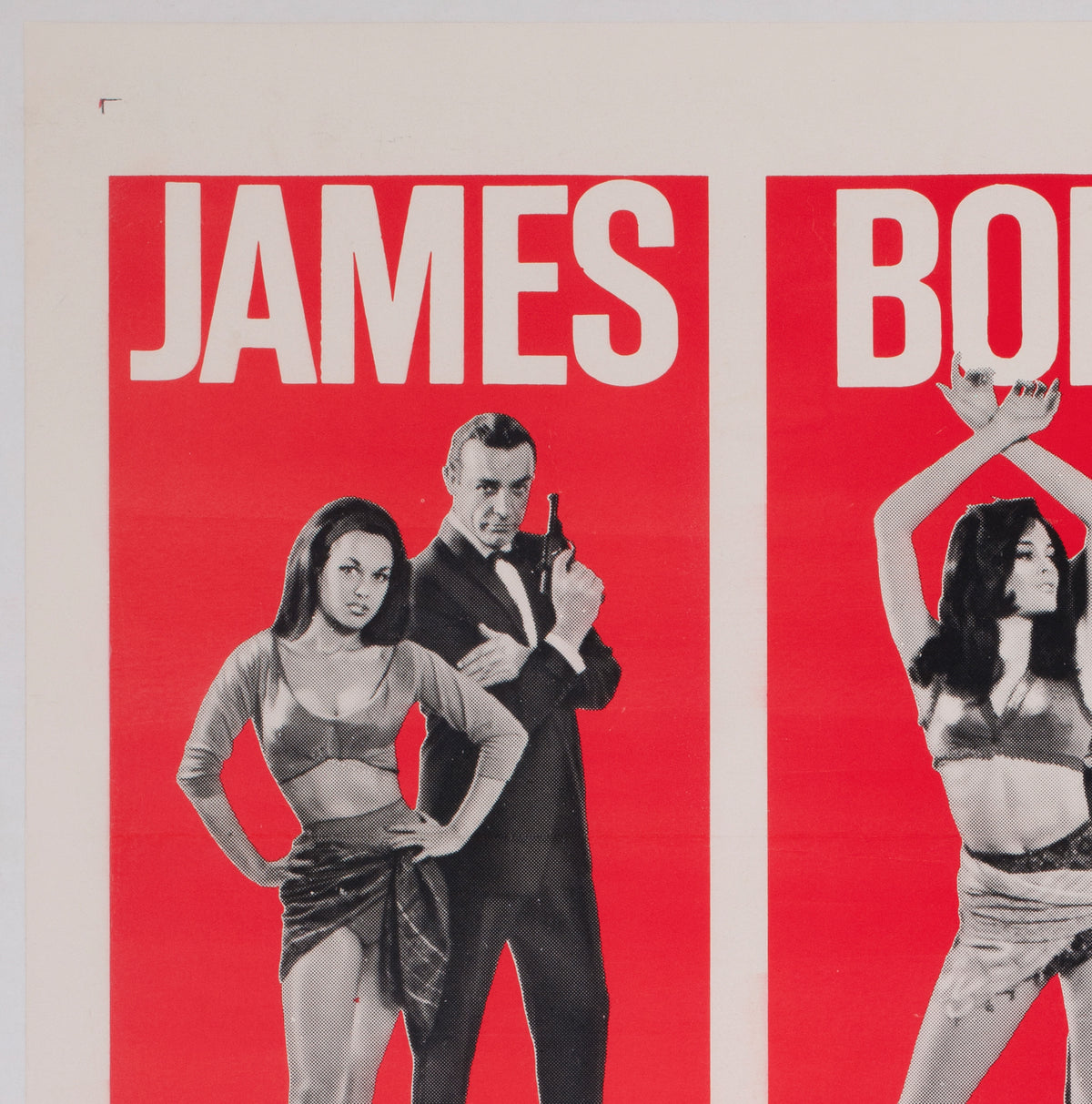 From Russia With Love 1964 US 1 Sheet Style B Film Movie Poster - detail