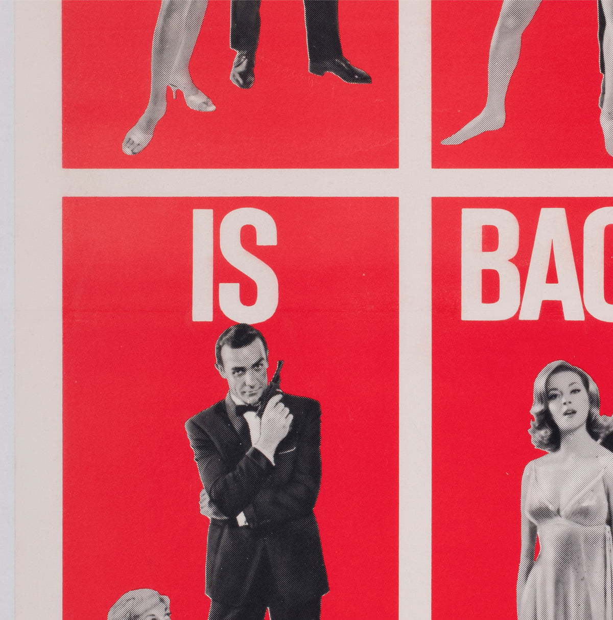 From Russia With Love 1964 US 1 Sheet Style B Film Movie Poster - detail