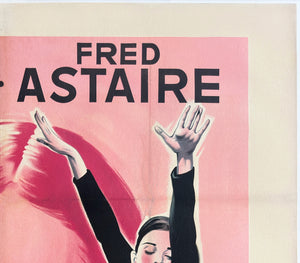 Funny Face 1957 French Grande Film Movie Poster, Boris Grinsson - detail