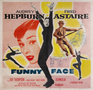 Funny Face 1957 US 6 Sheet Film Movie Poster