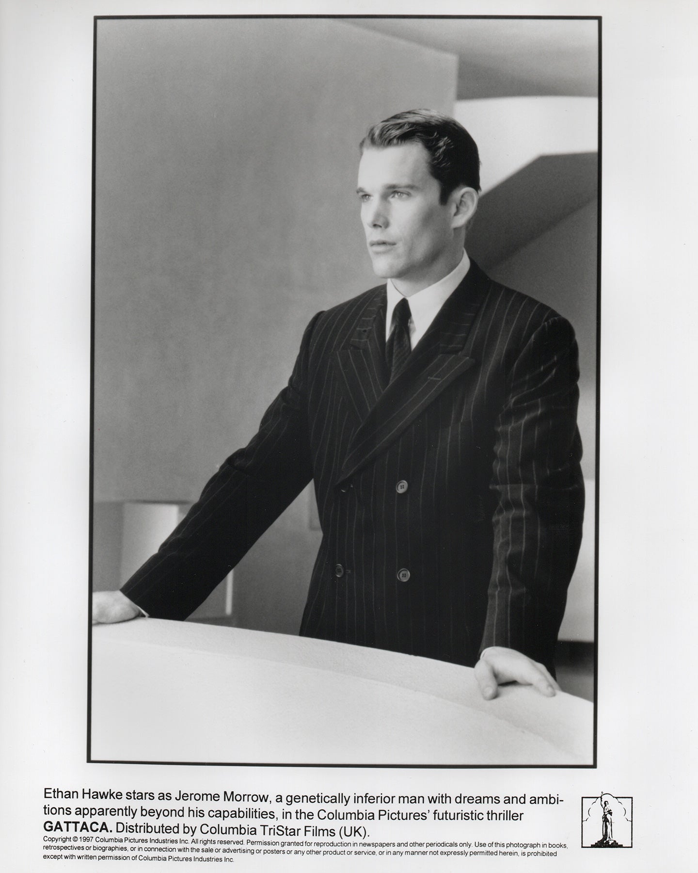 Gattaca 1997 Film Movie Press Publicity Still Framed