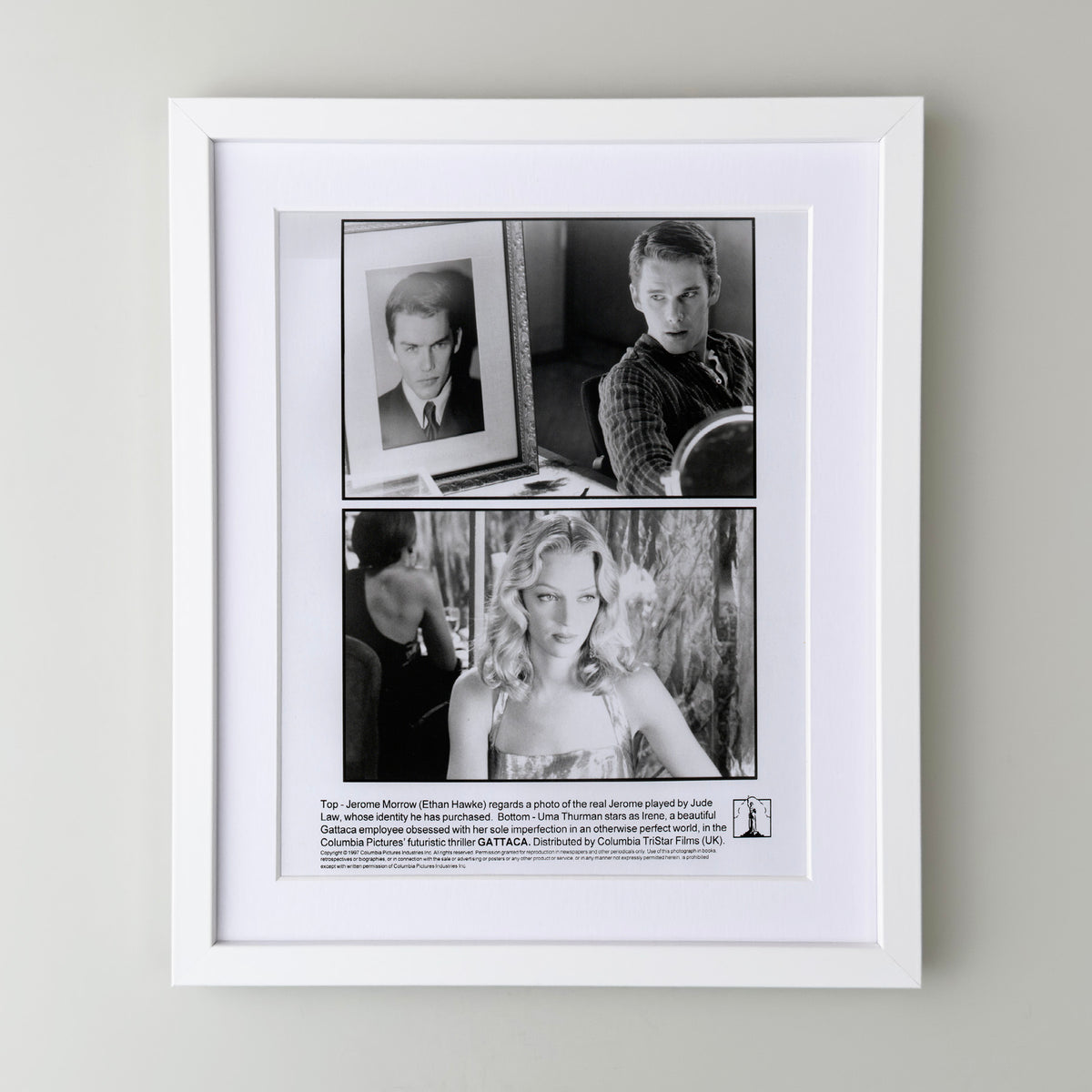 Gattaca 1997 Film Movie Press Publicity Still Framed