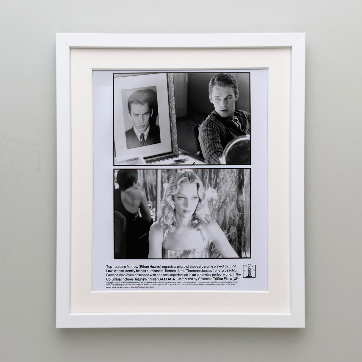 Gattaca 1997 Film Movie Press Publicity Still Framed