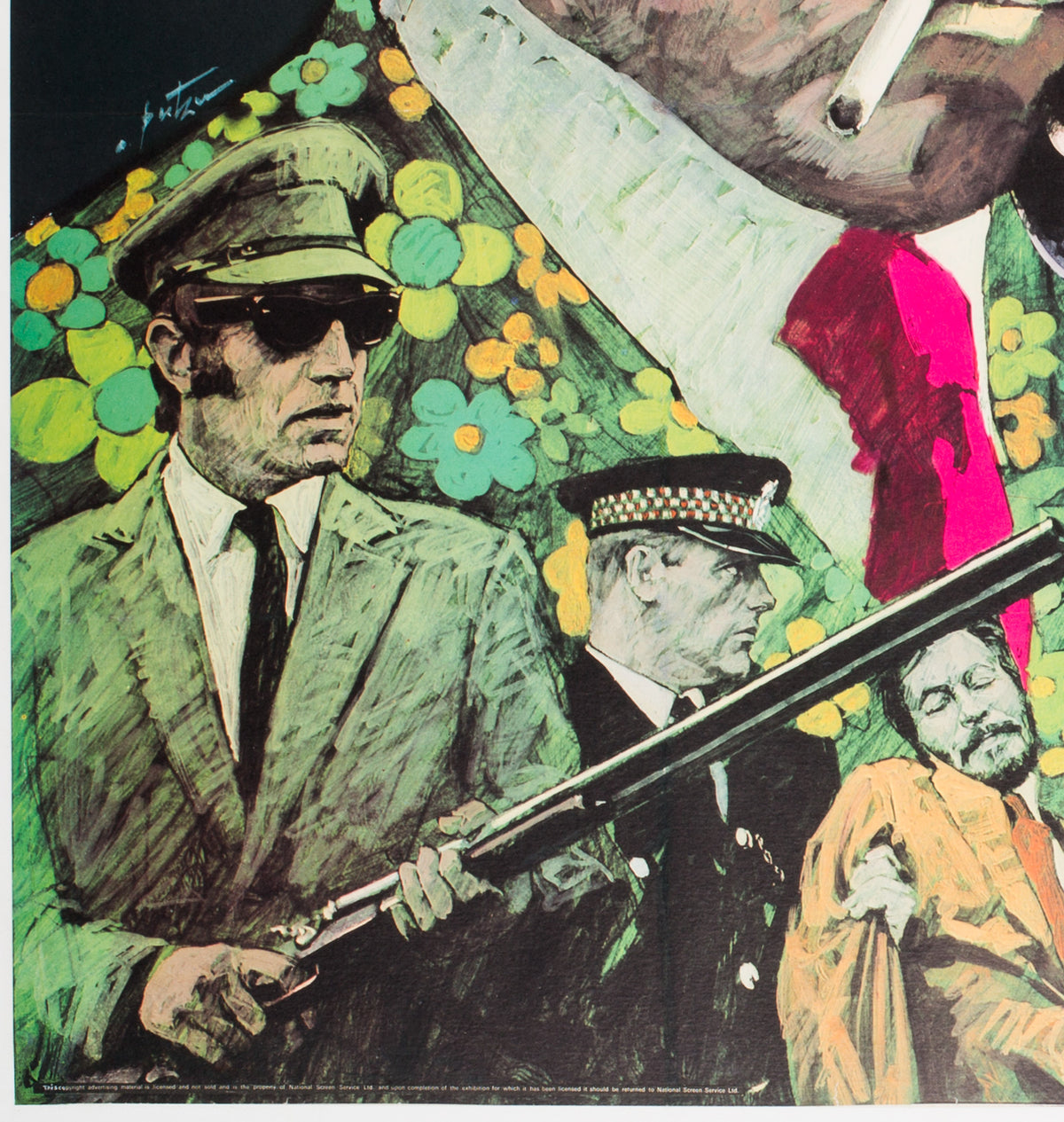 From Russia With Love 1964 US 1 Sheet Style B Film Poster - detail