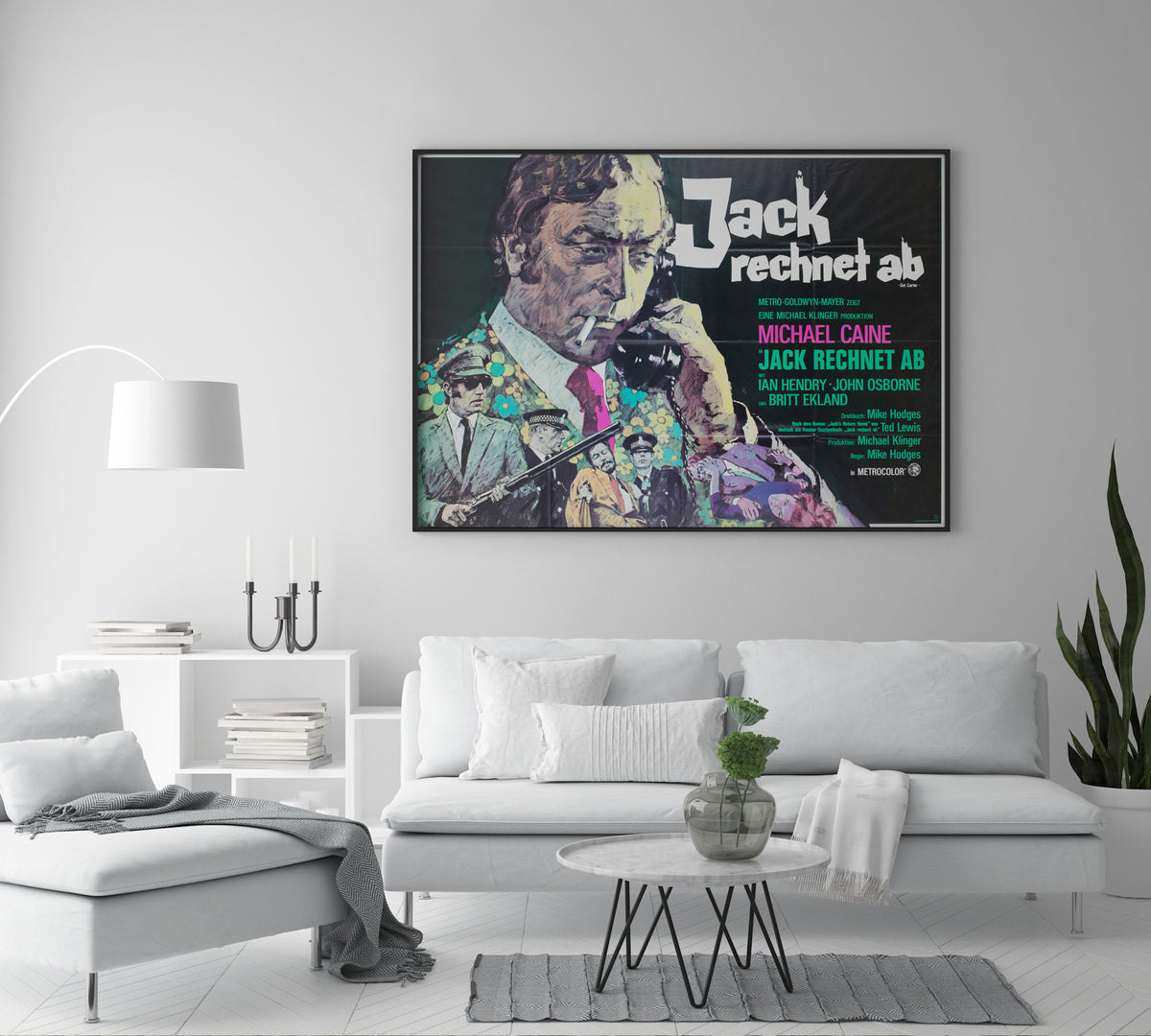 Get Carter 1971 German A0 Film Poster Arnaldo Putzu