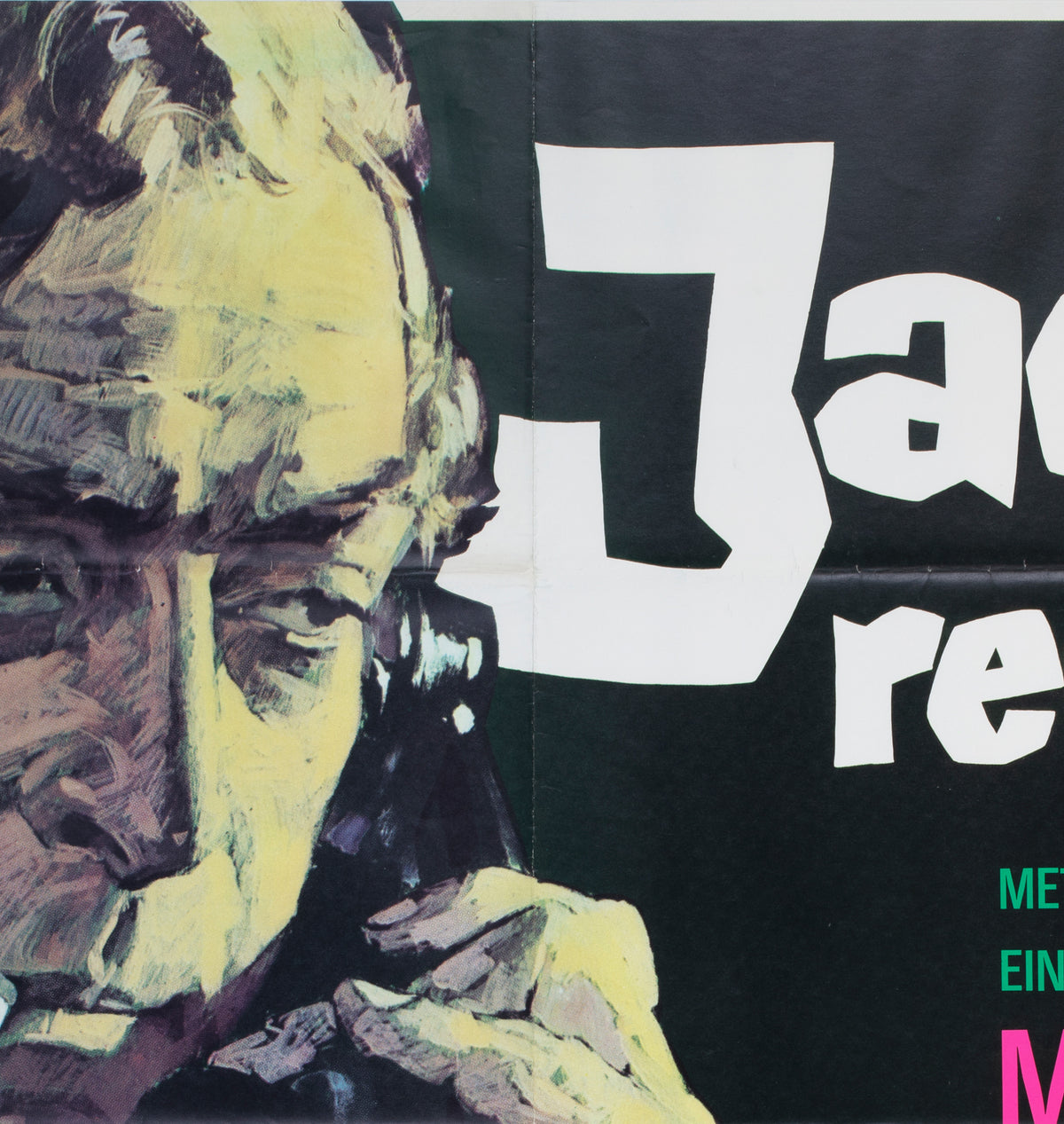 Get Carter 1971 German A0 Film Poster Arnaldo Putzu - detail