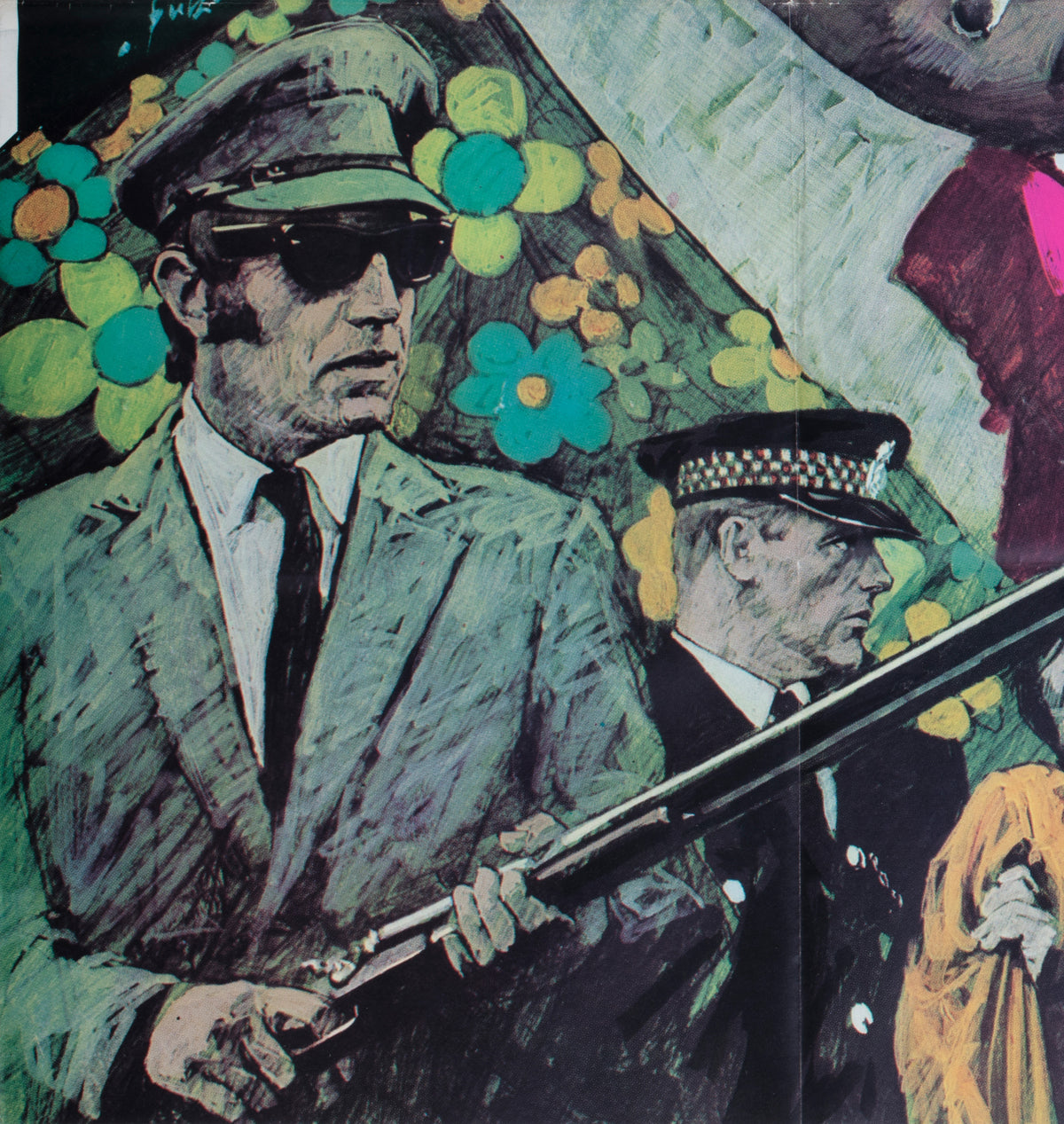 Get Carter 1971 German A0 Film Poster Arnaldo Putzu - detail
