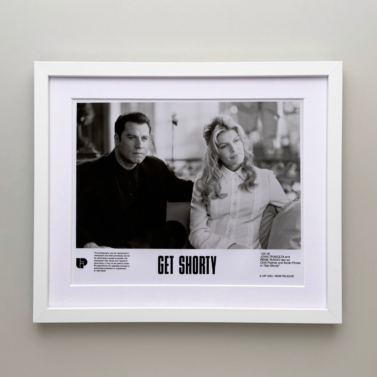 Get Shorty 1995 Film Movie Press Publicity Still Framed