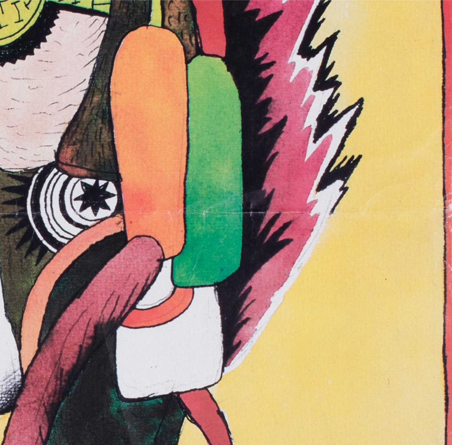 Ghostbusters 1988 Czech A3 Film Poster Petr Pos - detail