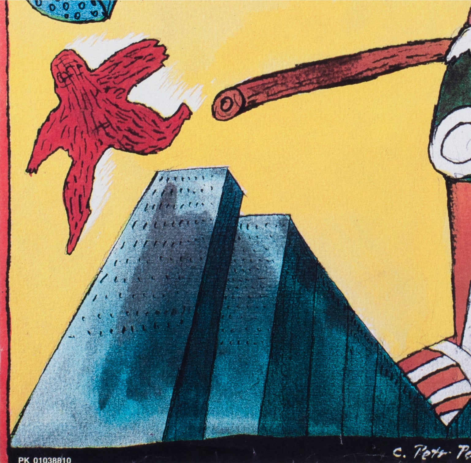 Ghostbusters 1988 Czech A3 Film Poster Petr Pos - detail
