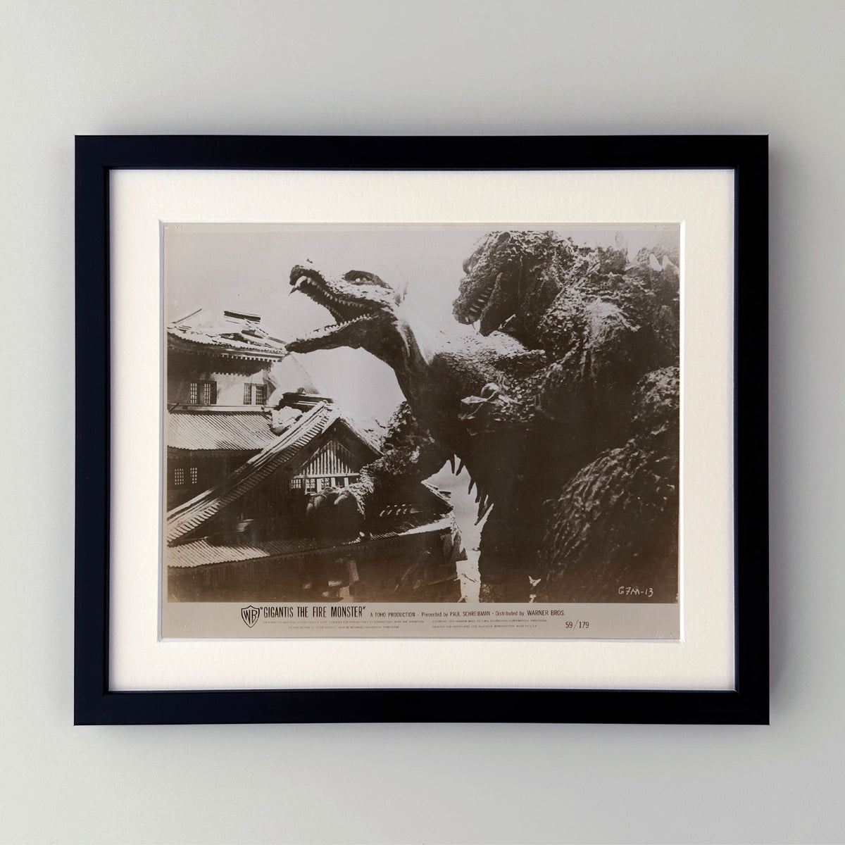 Gigantis The Fire Monster (1959) Film Movie Press Publicity Still Framed