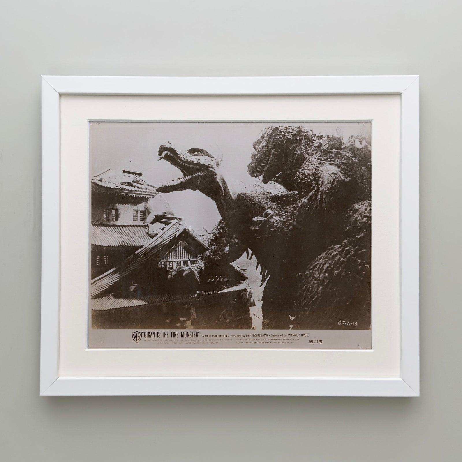 Gigantis The Fire Monster (1959) Film Movie Press Publicity Still Framed
