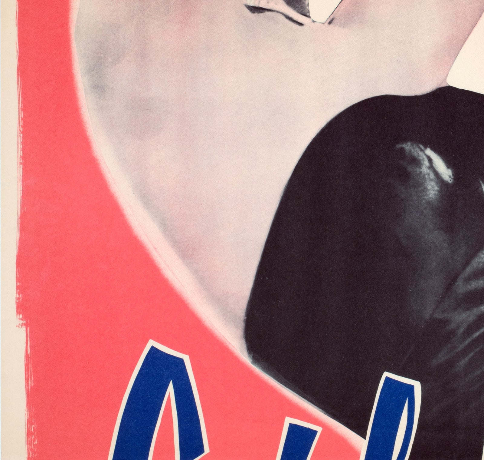 Gilda 1946 Swedish Film Poster Eric Rohman - detail