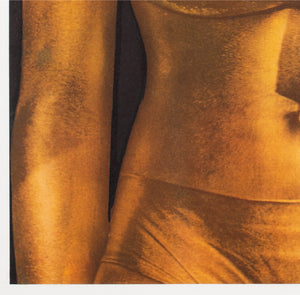 Goldfinger 1964 UK Double Crown Advance Style A Film Poster - detail