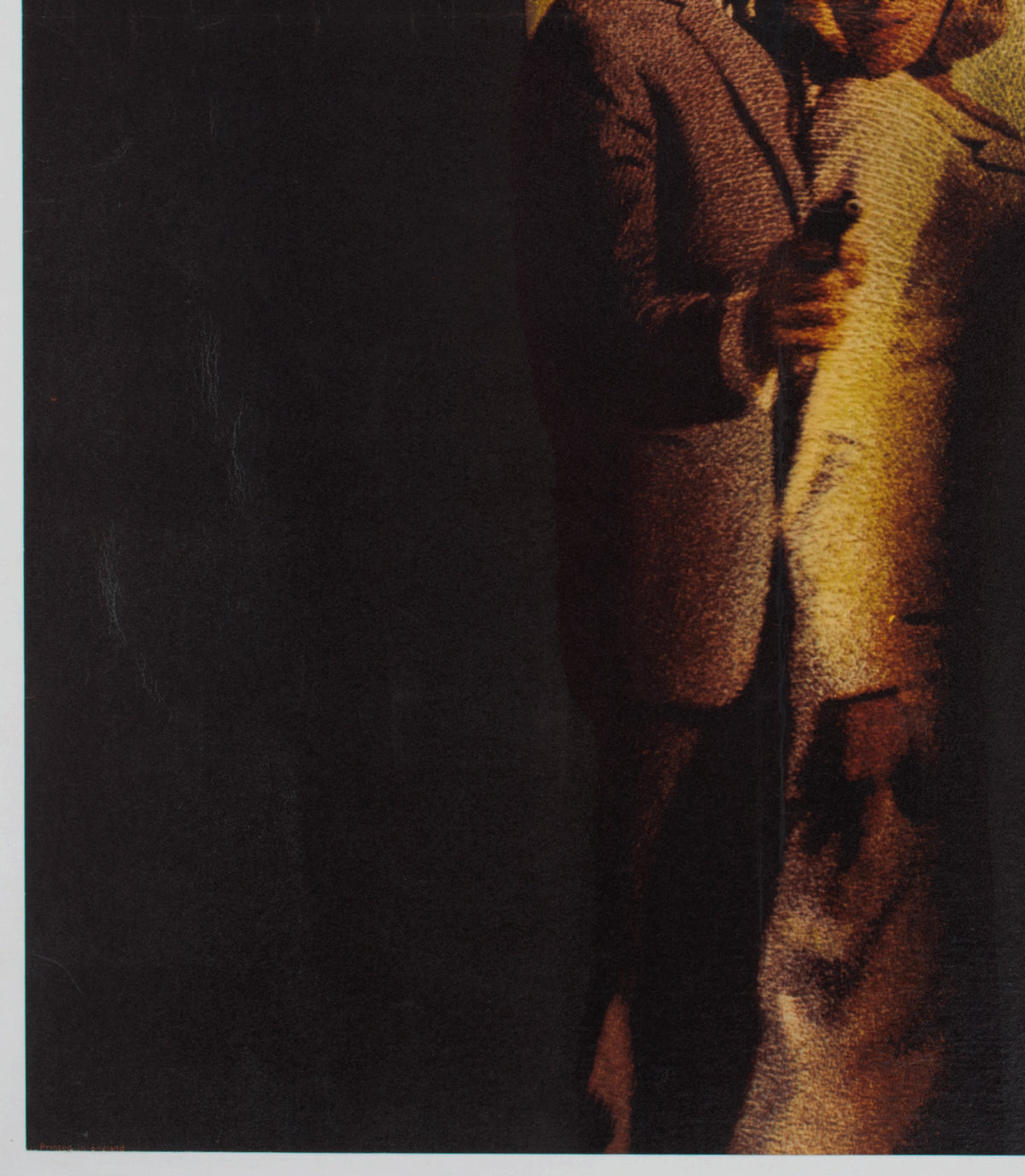 Goldfinger 1964 UK Quad Style B Film Movie Poster, Robert Brownjohn James Bond - detail