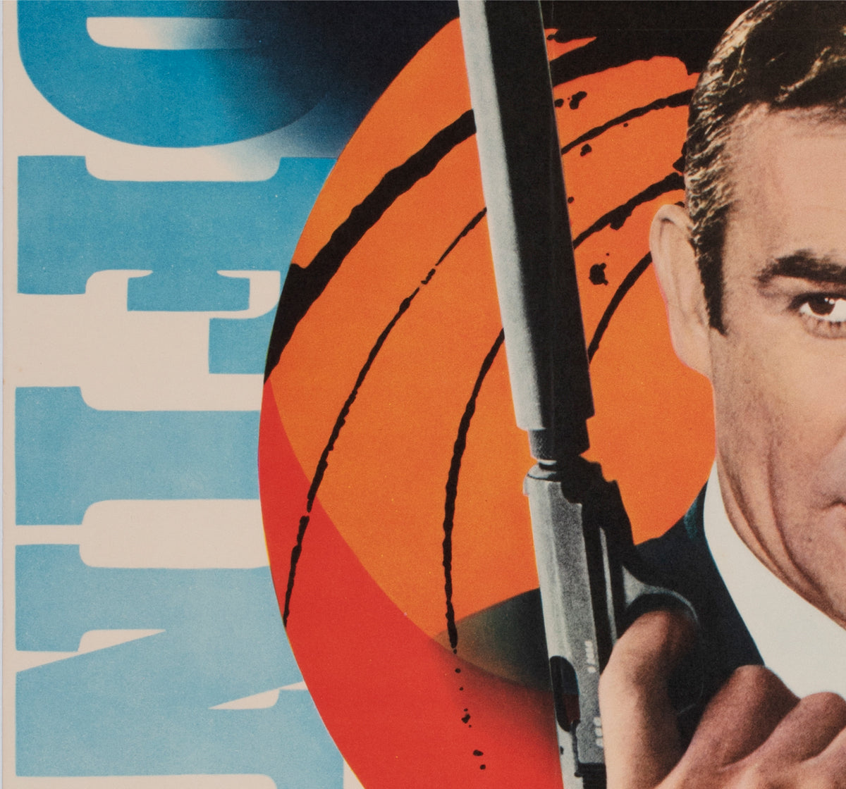 Goldfinger R1971 Japanese B2 Film Movie Poster James Bond - detail