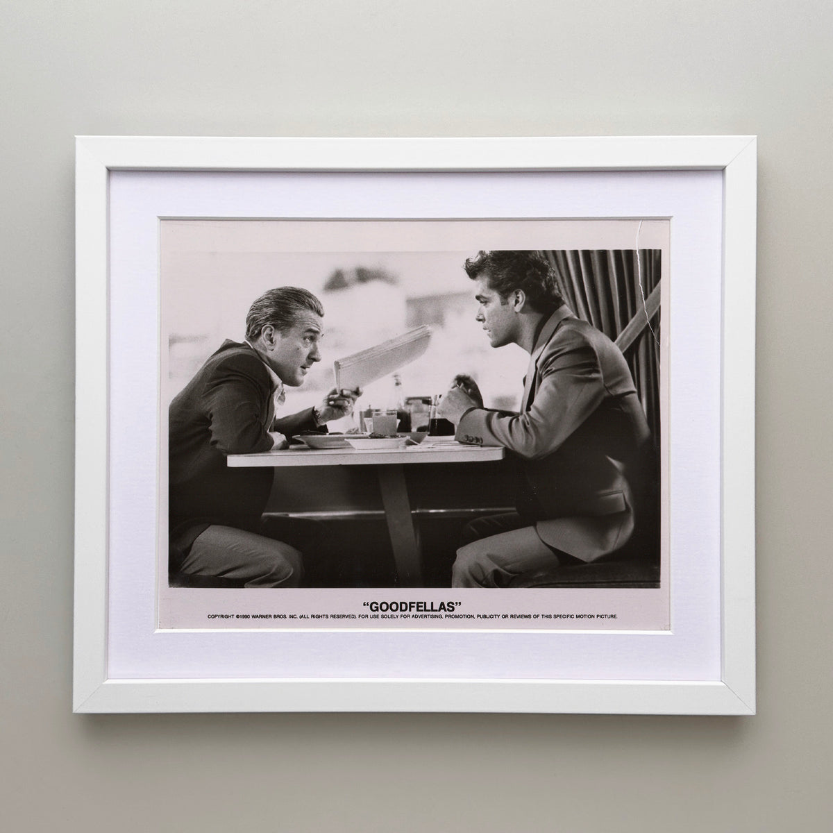 Goodfellas (1990) Film Movie Press Publicity Still Framed