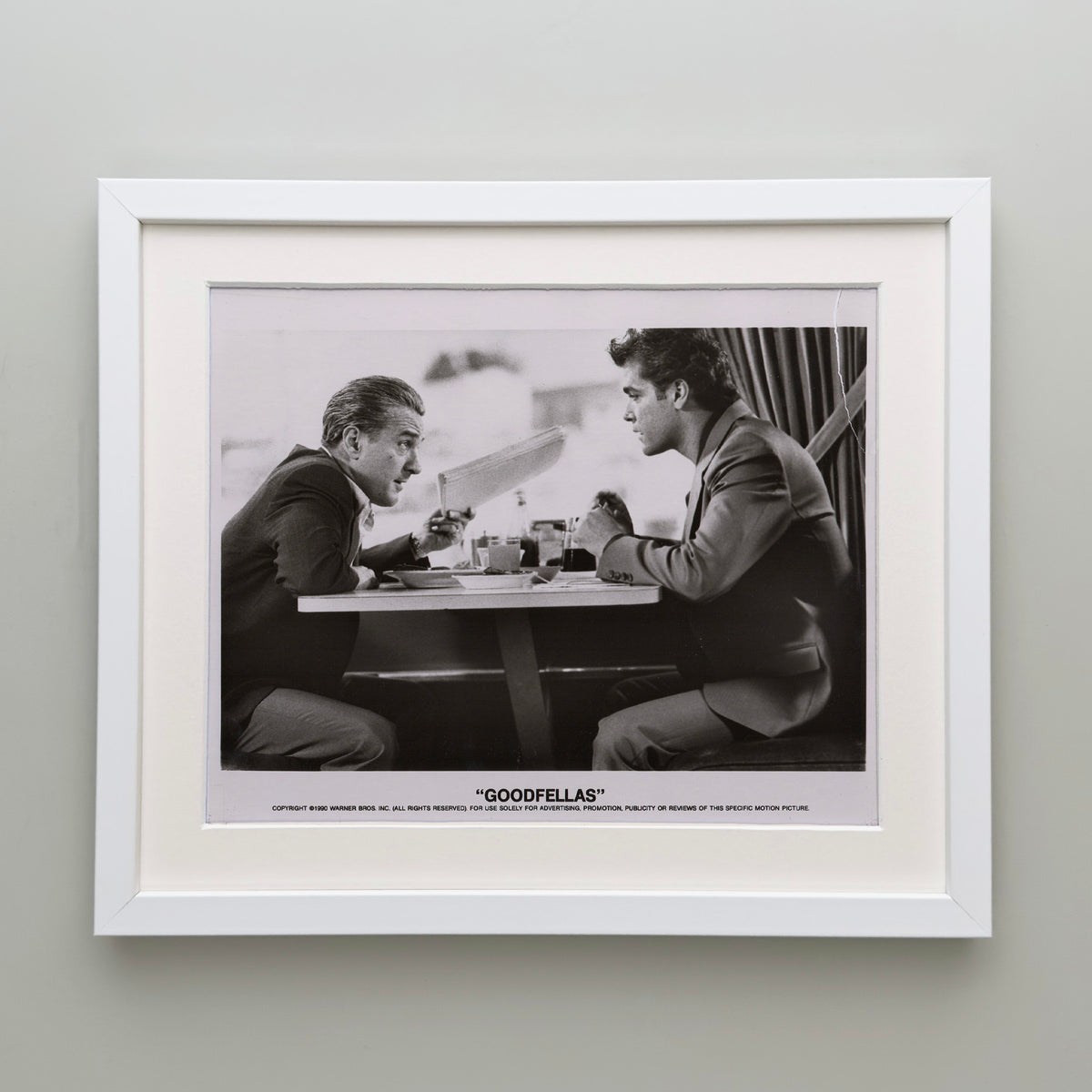 Goodfellas (1990) Film Movie Press Publicity Still Framed