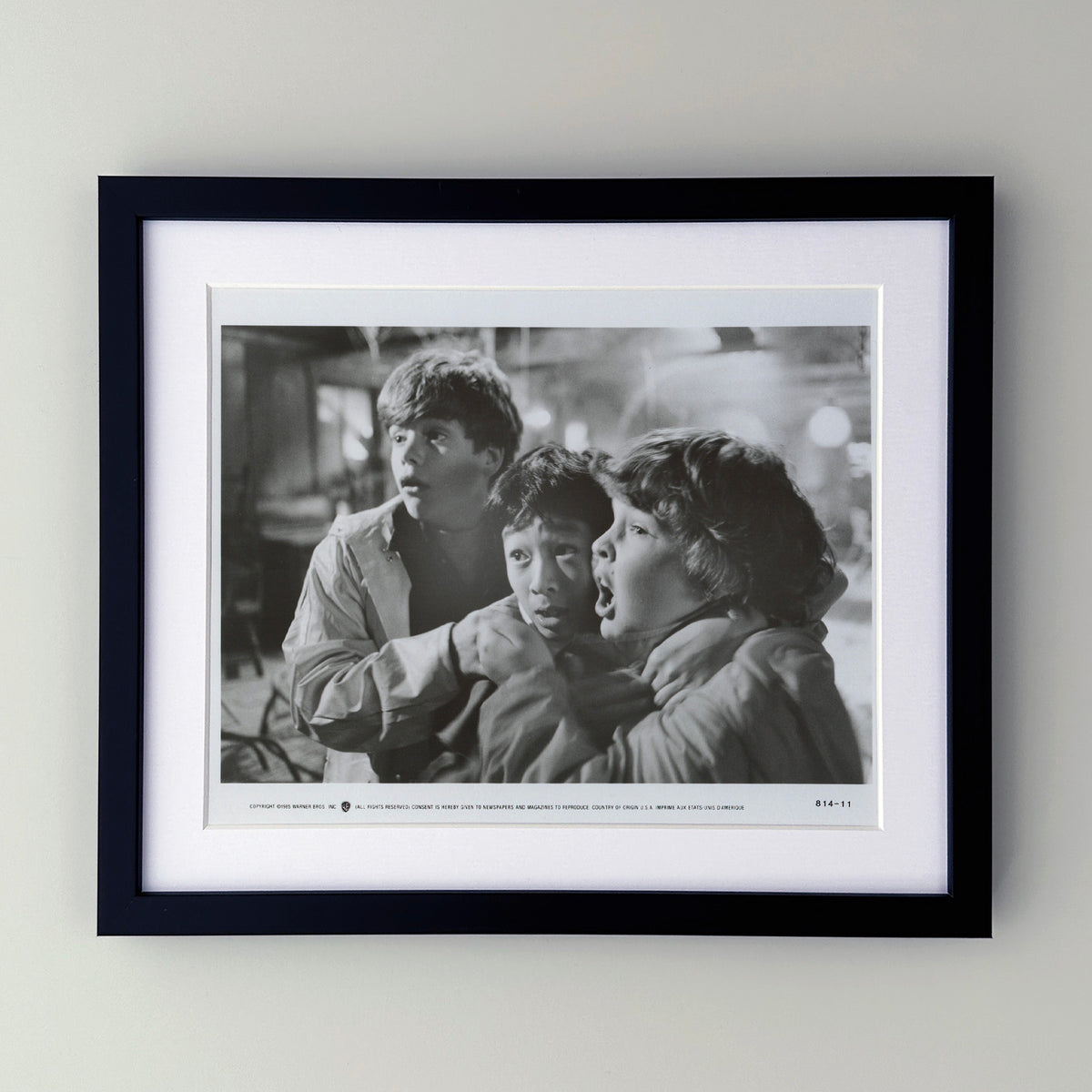 Goonies (1985) Film Movie Press Publicity Still Framed