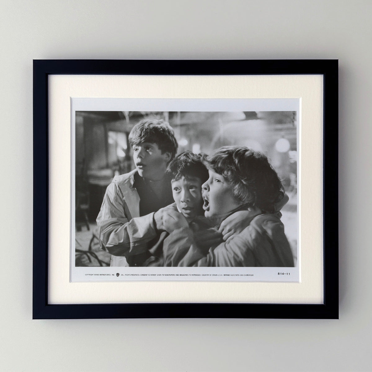 Goonies (1985) Film Movie Press Publicity Still Framed