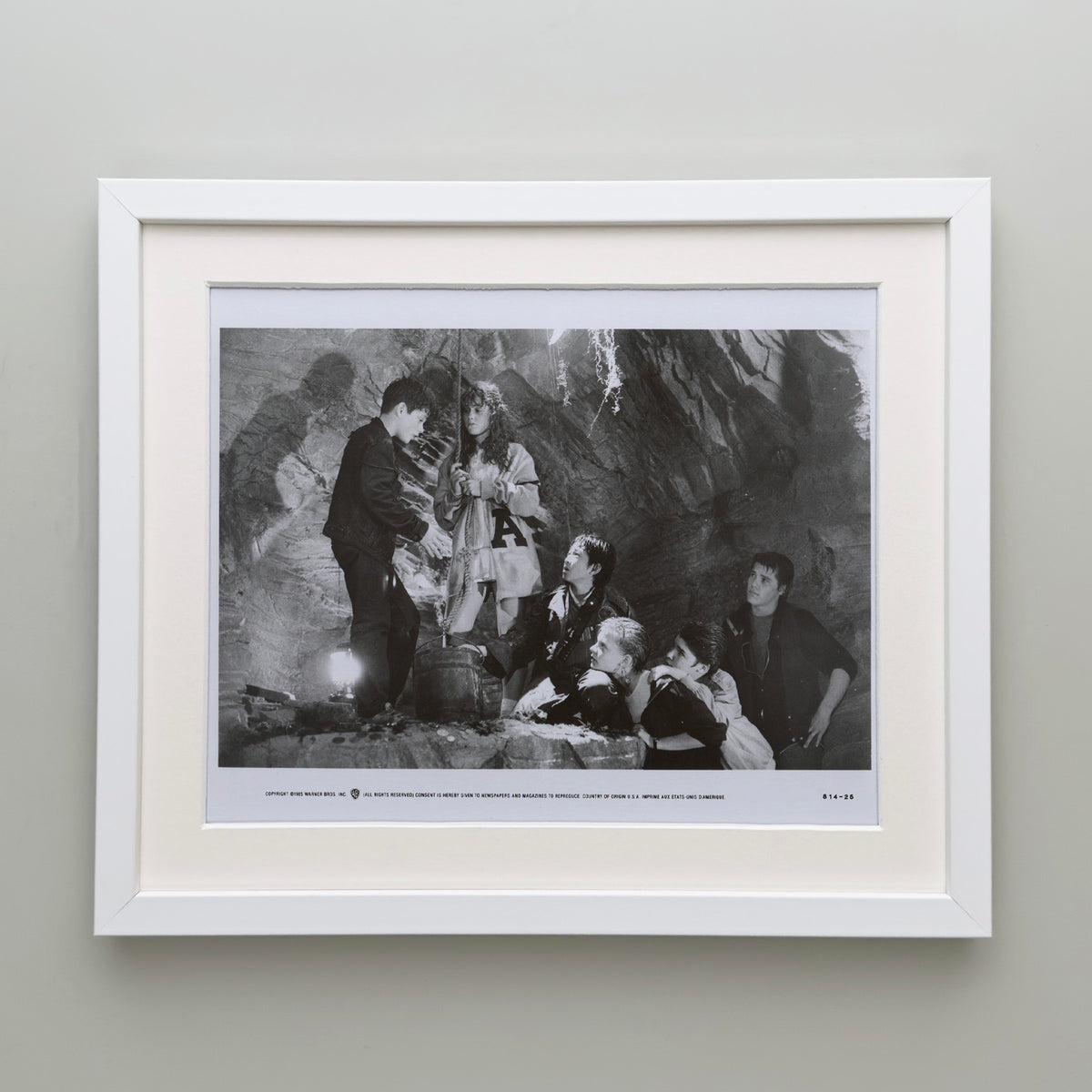 Goonies (1985) Film Movie Press Publicity Still Framed