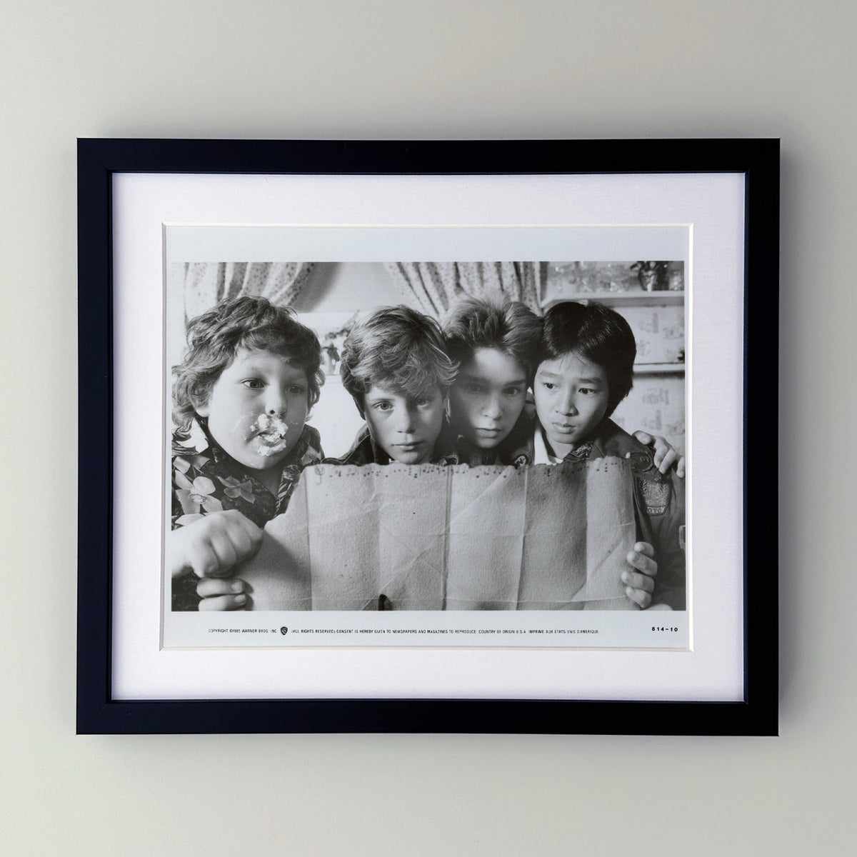 Goonies (1985) Film Movie Press Publicity Still Framed