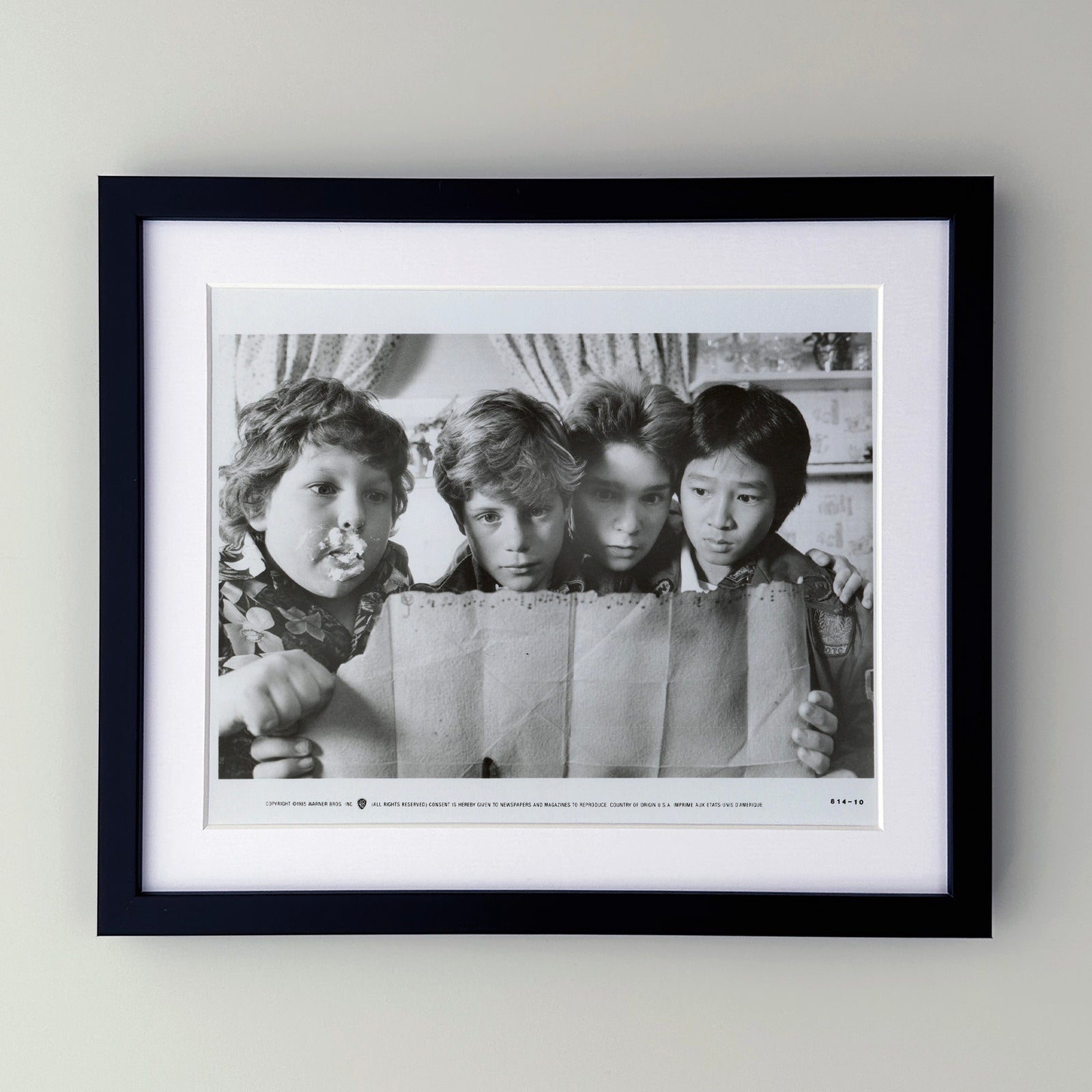 Goonies (1985) Film Movie Press Publicity Still Framed