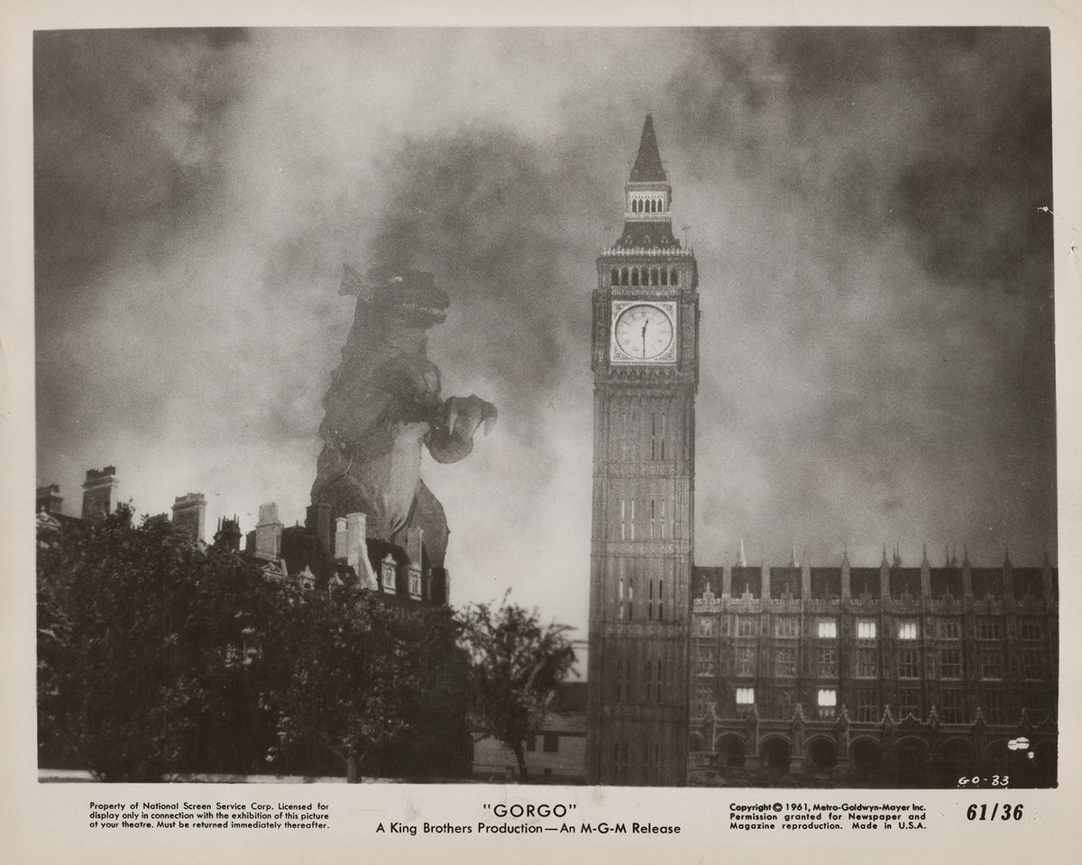 Gorgo 1961 Film Movie Lobby Card Framed