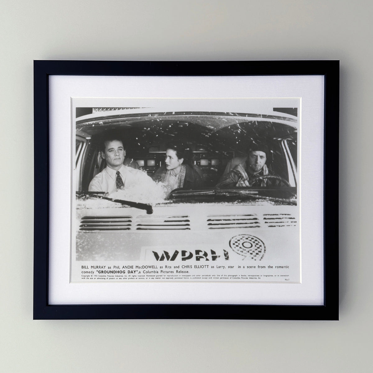 Groundhog Day 1993 Film Movie Press Publicity Still Framed