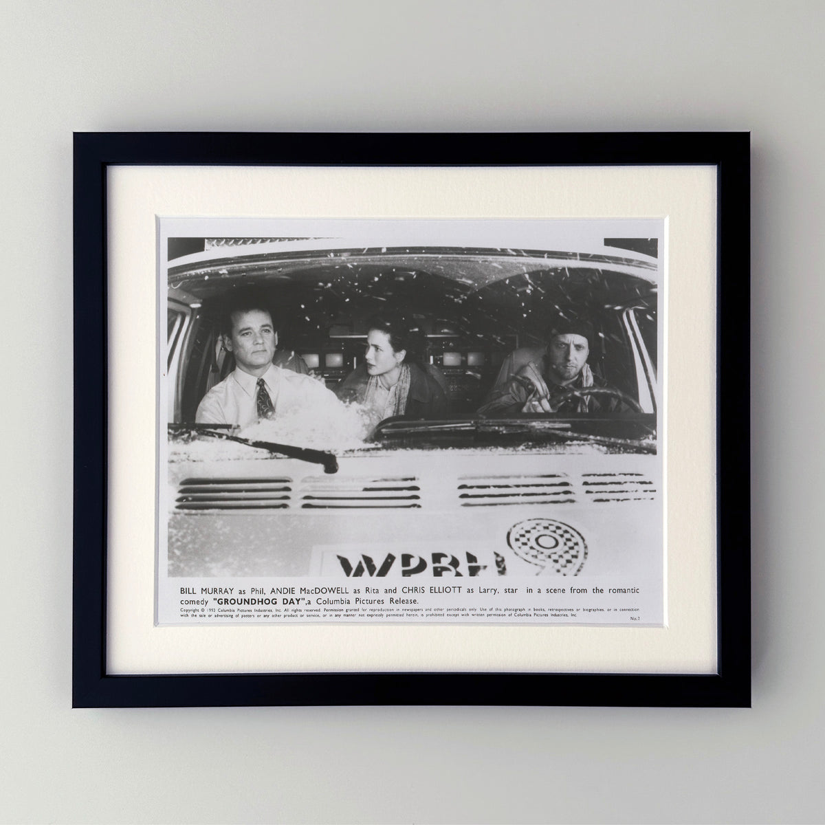 Groundhog Day 1993 Film Movie Press Publicity Still Framed