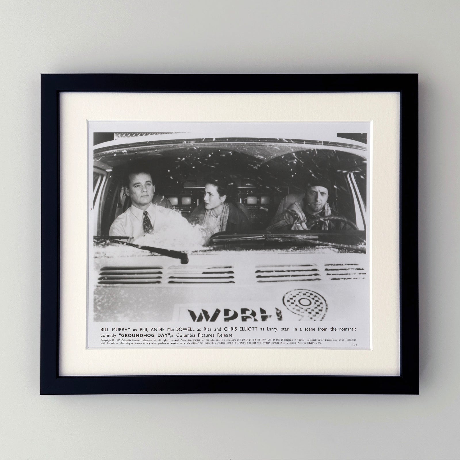 Groundhog Day 1993 Film Movie Press Publicity Still Framed