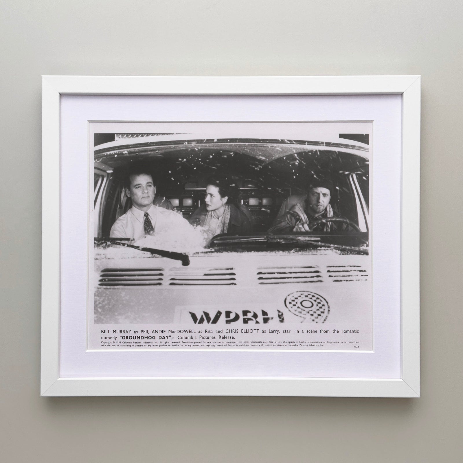 Groundhog Day 1993 Film Movie Press Publicity Still Framed