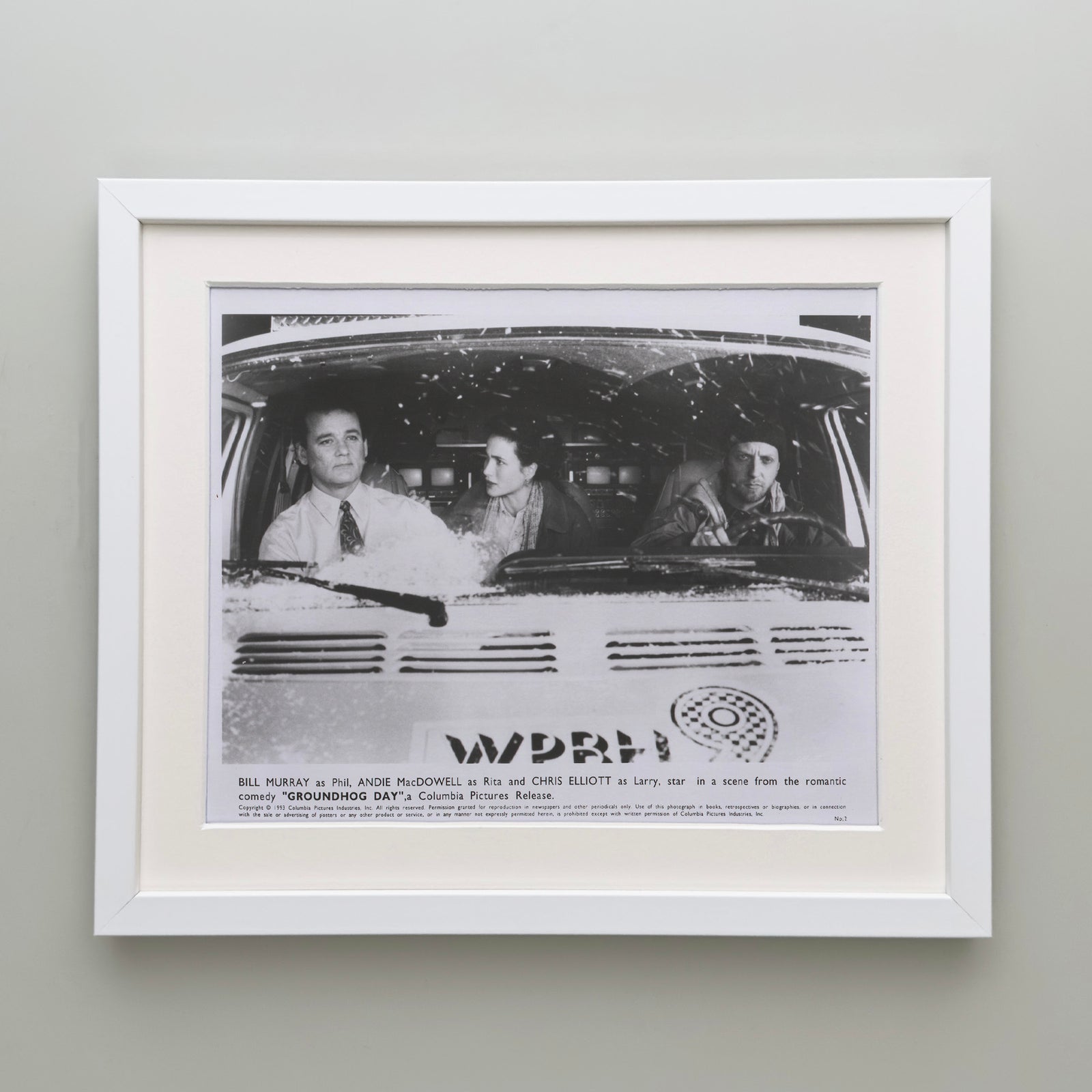 Groundhog Day 1993 Film Movie Press Publicity Still Framed
