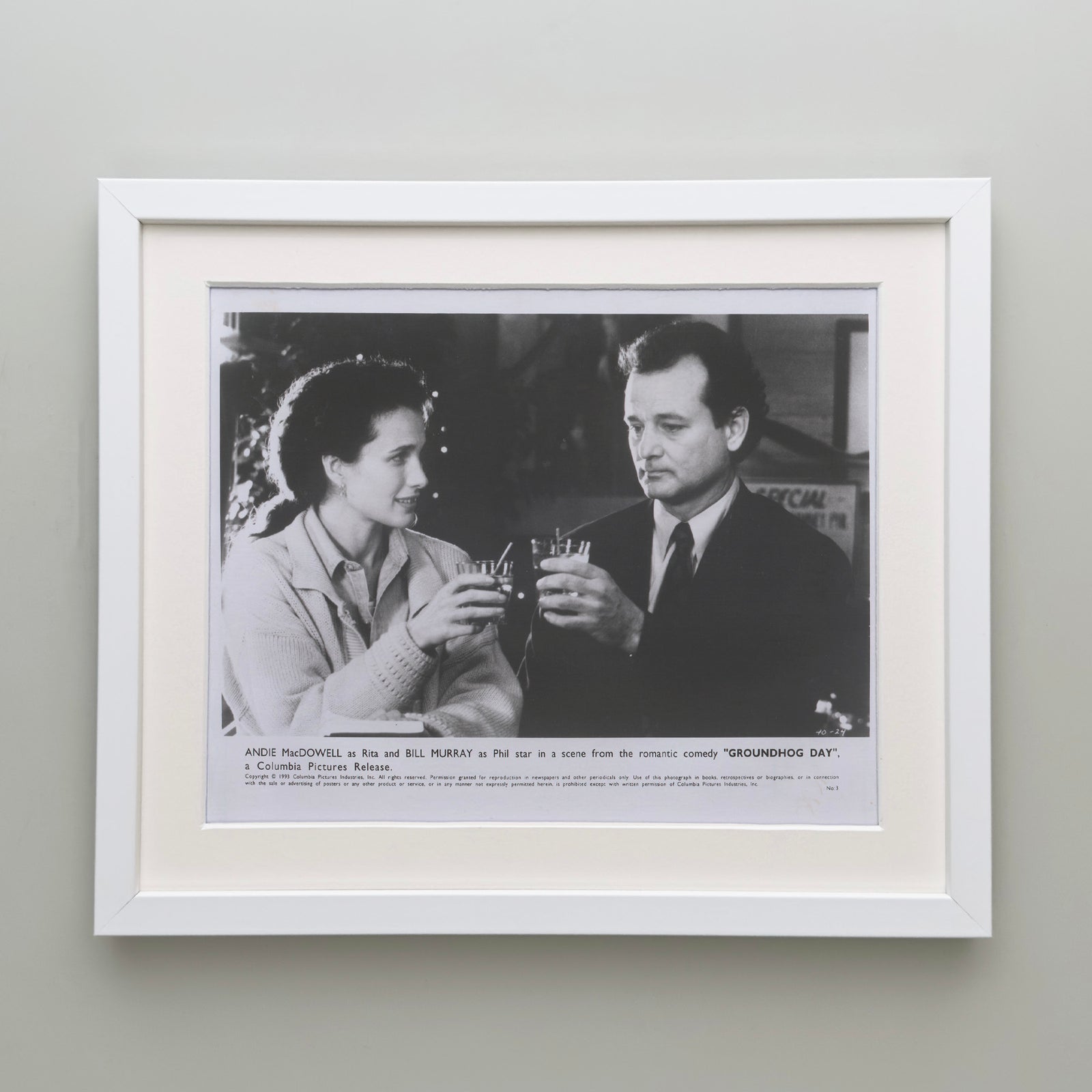 Groundhog Day 1993 Film Movie Press Publicity Still Framed