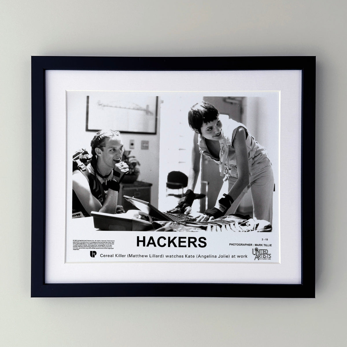 Hackers 1995 Publicity Film Movie Press Still Framed
